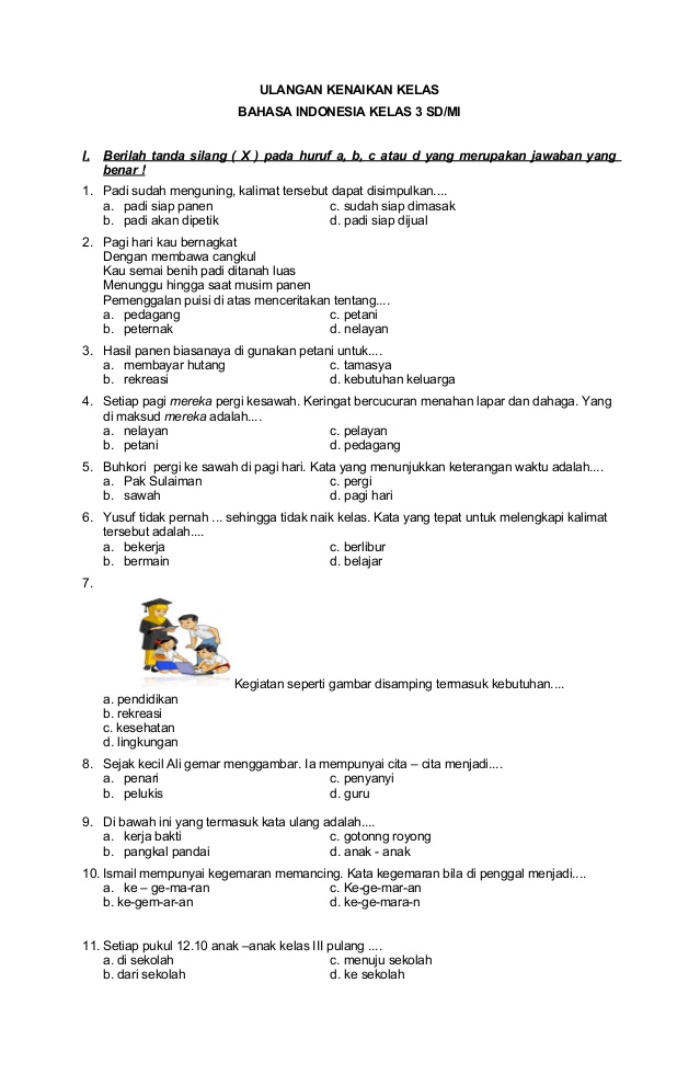 5 Rahasia Latihan Soal Online Bahasa Indonesia Kelas 8 Semester 1 Kurikulum 2013 Terbukti