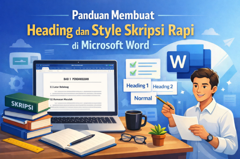 Cara Membuat Heading Style Skripsi Rapi di Microsoft Word
