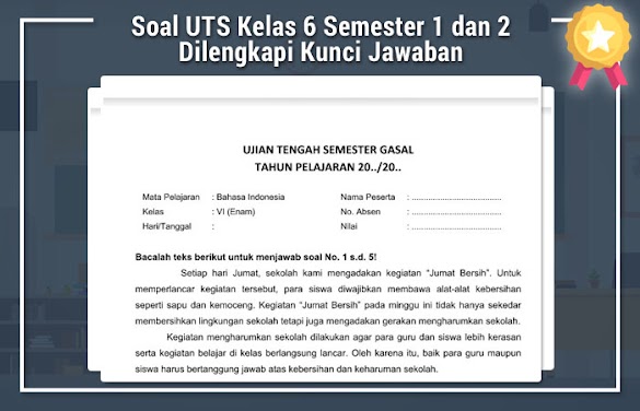 Bocoran Soal UTS Kelas 6 Semester 1 PAI Terbaru 2026 yang Wajib Dipelajari Siswa SD